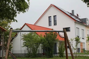 Doppelhaushälfte in Holzständerbauweise