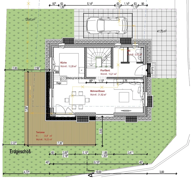 Grundriss Erdgeschoss