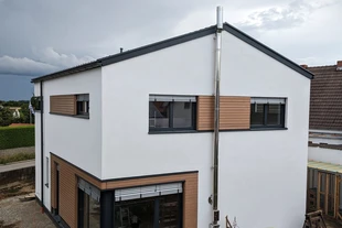 Einfamilienhaus in Holzständerbauweise