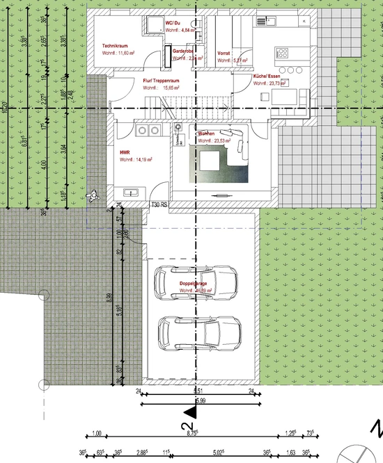 Grundriss Erdgeschoss